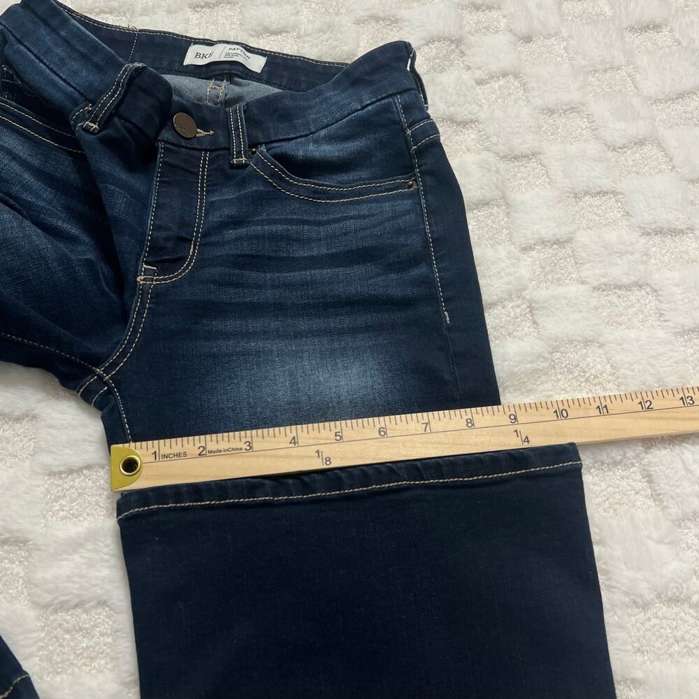 BKE Payton Flare Jeans Women’s Size 24 Dark Wash Mid Rise Stretch - Picture 9 of 10